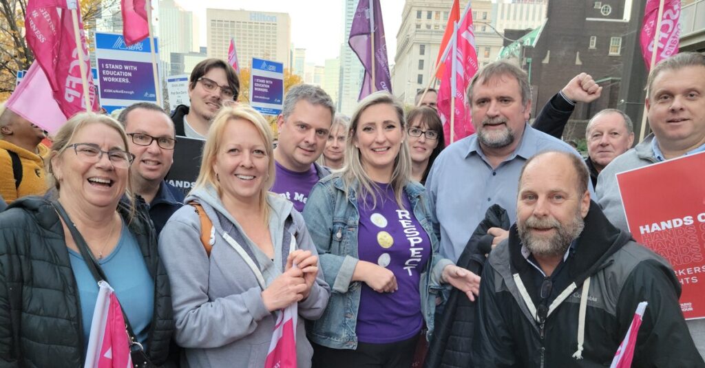 Message of Solidarity to Ontario Education Workers from CUPE BC and CUPE 389